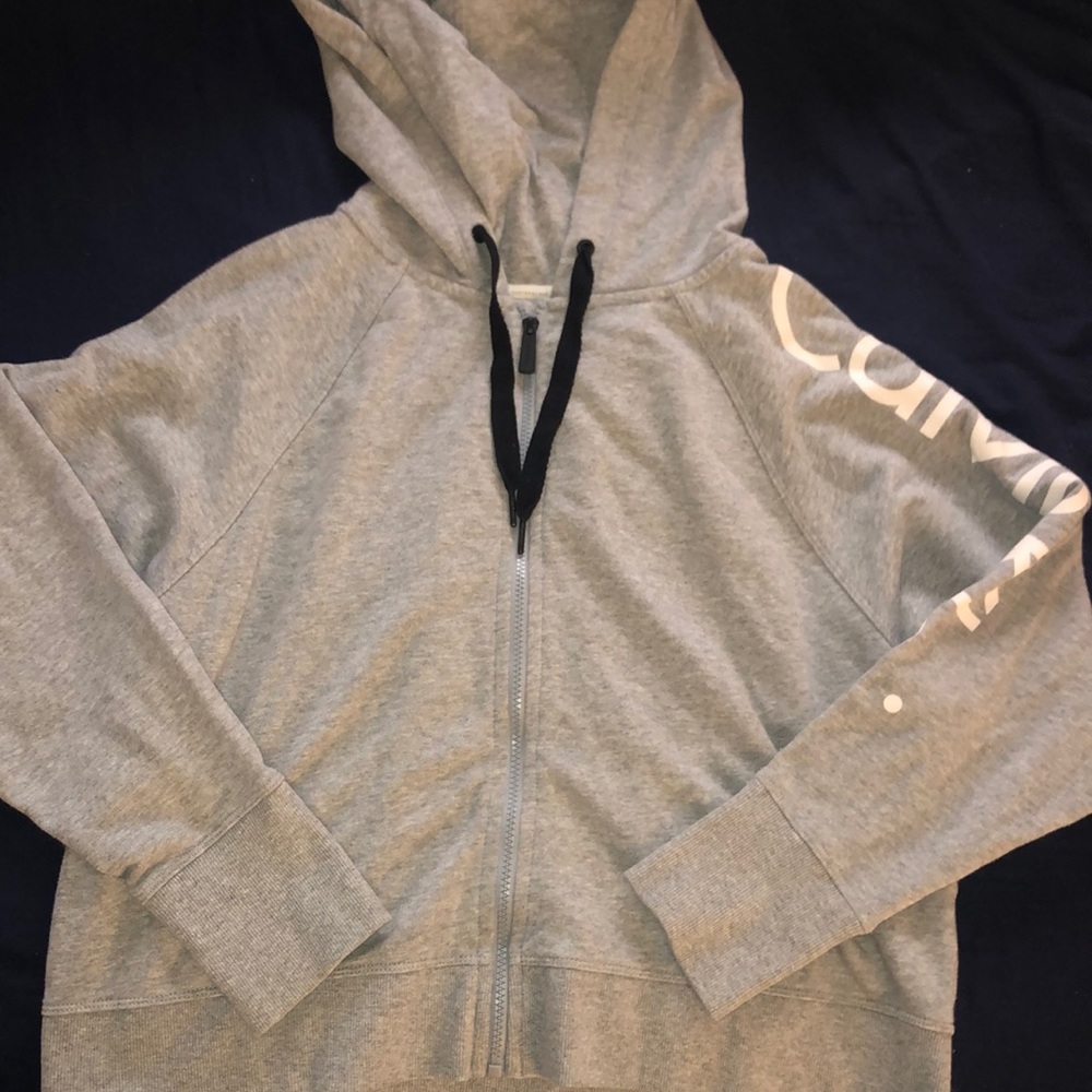 Calvin Klein large zip up